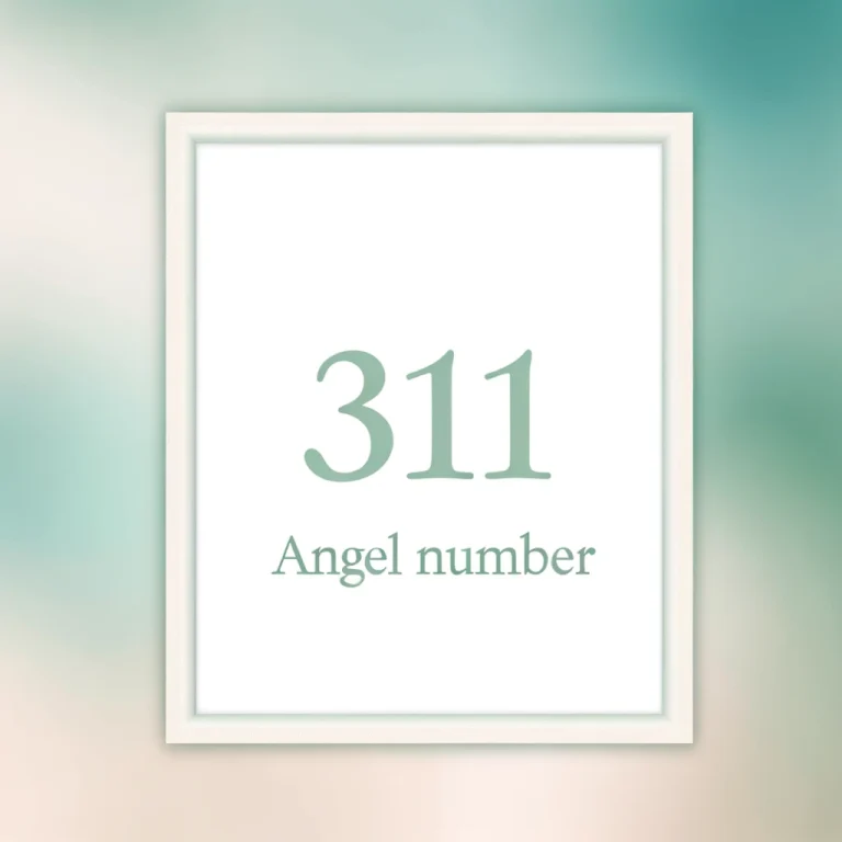 Angel Number 311 Meaning and Symbolism